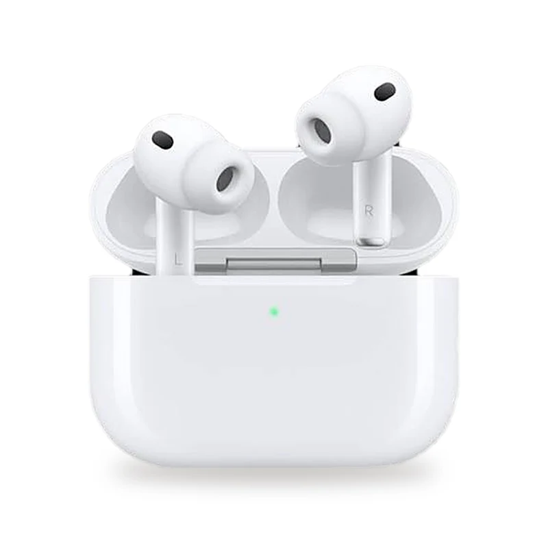 AirPods Pro 3 en su estuche de carga abierto